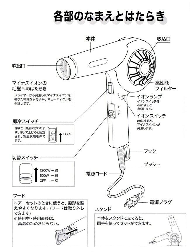 楽天市場 テスコム Nobby ノビーマイナスイオンドライヤー シルバー Nb2503 ロングコード 価格比較 商品価格ナビ