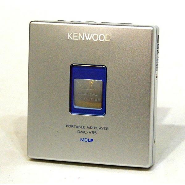 KENWOOD DMC-V55-S ポータブルMDプレイヤー シルバー