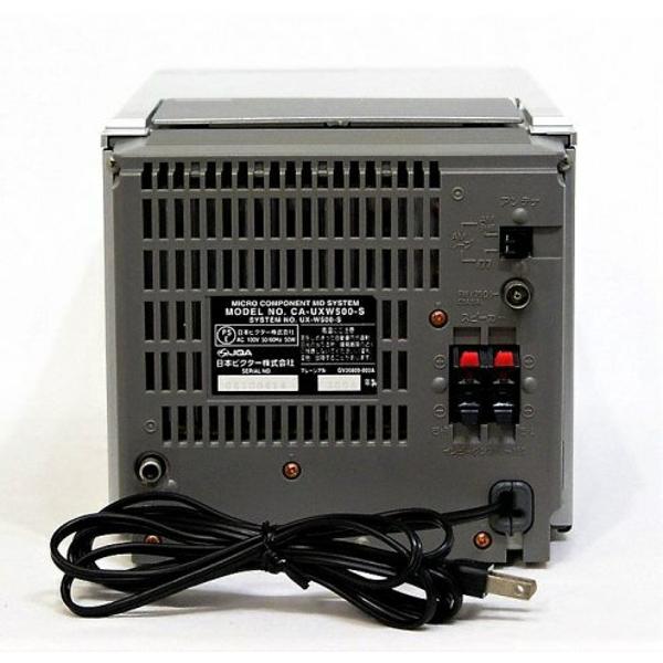 【送料無料】Victor CA-UXW500-S マイクロコンポ Victor ビクター・JVC UX-W500-S マイクロコンポ MDシステム