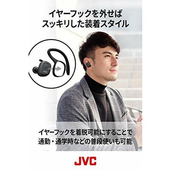 楽天市場】JVCケンウッド JVC ワイヤレスイヤホン HA-ET45T-A