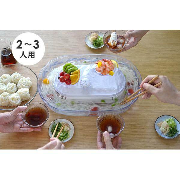 楽天市場】パール金属 パール金属 流氷 しろくまそうめん流し器 M D