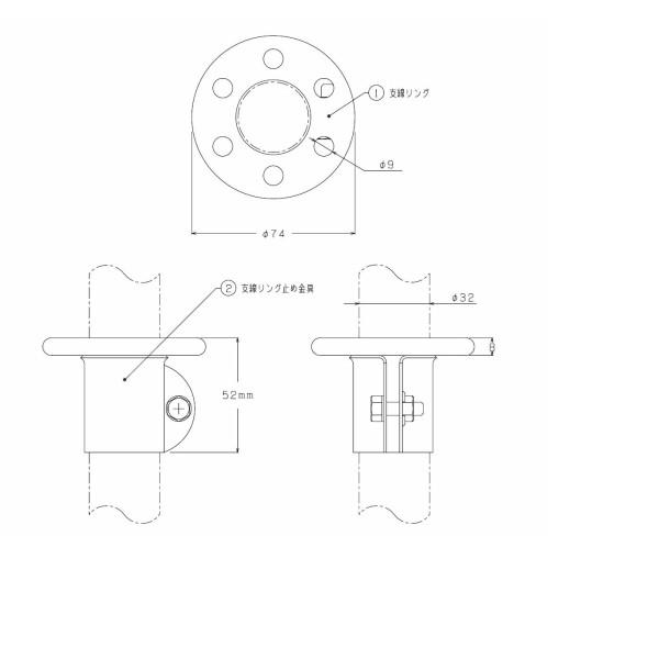 楽天市場】マスプロ電工 MASPRO マスト支線止め金具 RSG32-P | 価格比較 - 商品価格ナビ