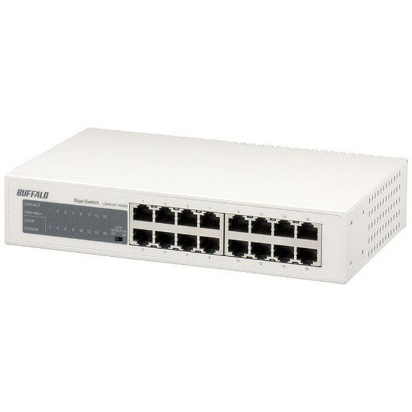 楽天市場】バッファロー バッファロー スイッチングハブ LSW4-GT-16NSR 