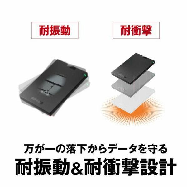 楽天市場 バッファロー Buffalo Usb3 1 対応 ポータブルssd Ssd Pg1 0u3 B Nl 価格比較 商品価格ナビ