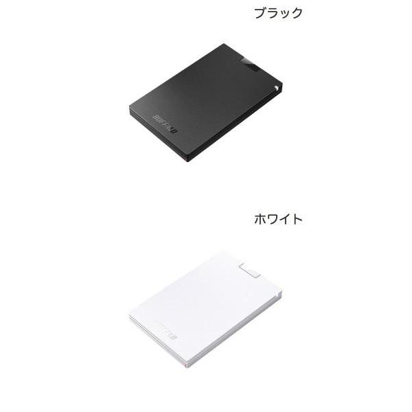 ギフト】 KSマーケットバッファロー SSD-PM240U3A-B USB3.1ポータブル