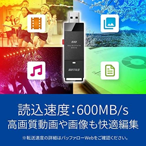 楽天市場】バッファロー BUFFALO バッファロー USB 3.2 Gen 2 対応 外