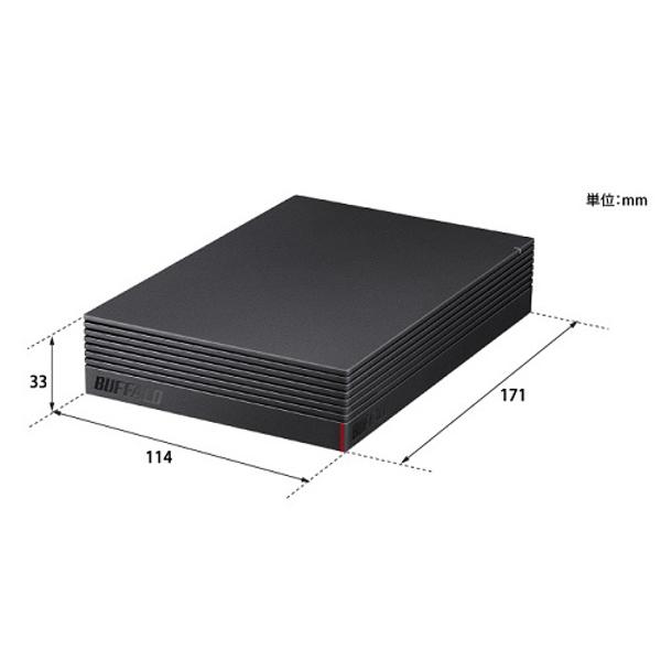 楽天市場】バッファロー BUFFALO 外付けHDD 2TB ブラック HD