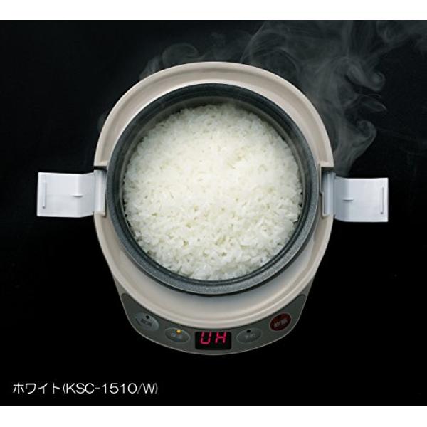 楽天市場】小泉成器 コイズミ ライスクッカー KSC-1510／W(1台) | 価格
