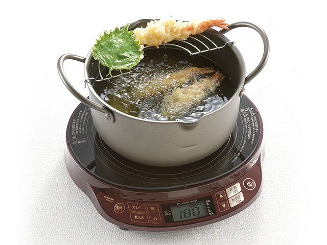 楽天市場】小泉成器 コイズミ IHグリルなべ レッド KIH-1411／R(1台