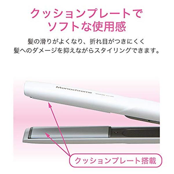 楽天市場】小泉成器 ヘアアイロン コイズミ KHS8800W | ストレート