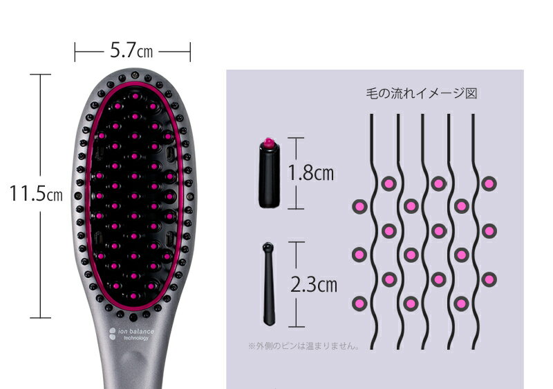 イオンバランスアイロンブラシ　KHR-6900/H Amazon.co.jp: コイズミ アイロンブラシ イオンバランス サロンセンス