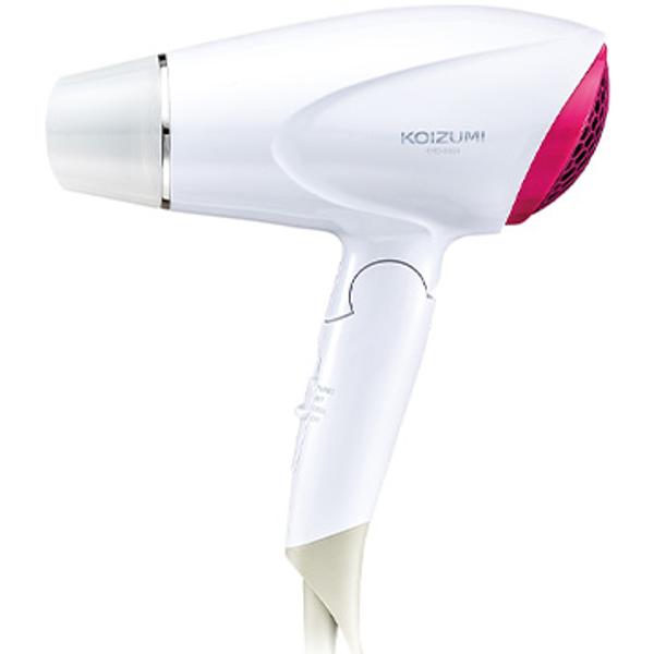 楽天市場】小泉成器 KOIZUMI マイナスイオンヘアドライヤー KHD-9801/W
