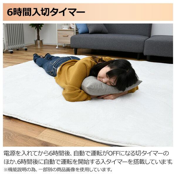 山善 YAMAZEN カーペット本体 SUEG-S30 SUEG-S30 空気をキレイにする 省エネ超ふわふわカーペット 1枚