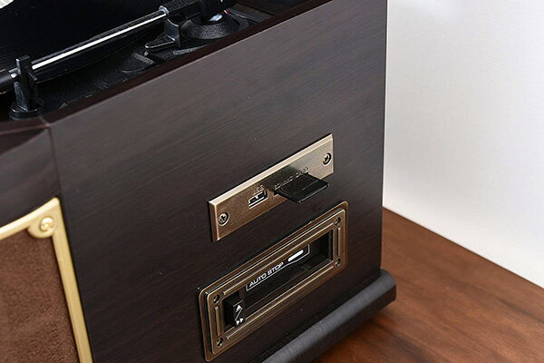 楽天市場】山善 YAMAZEN マルチレコードプレーヤー MRP-M100CR(DB