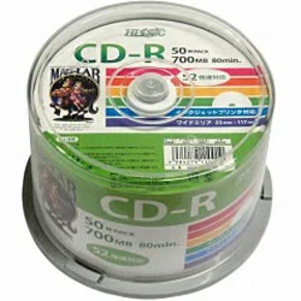 MAG-LAB HI-DISC 音楽用CD-R HDCR80GMP50 (32倍速 50枚) - ノート