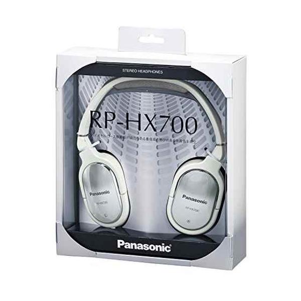 中古【Panasonic】 密閉型ダイナミックステレオヘッドホンRP-HX700-W