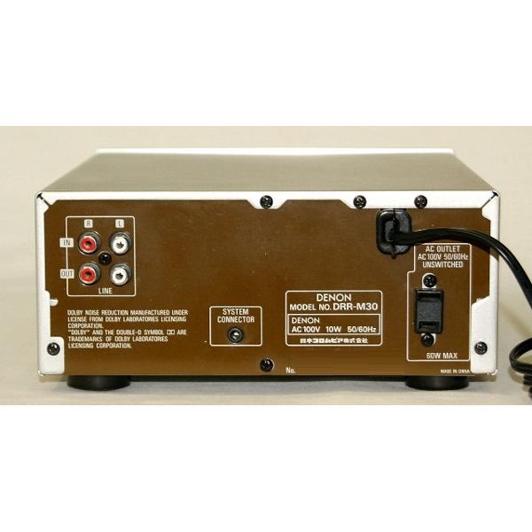 【動作品】DENON カセットデッキ DRR-M30 楽天市場】日本コロムビア 日本コロムビア オートリバース