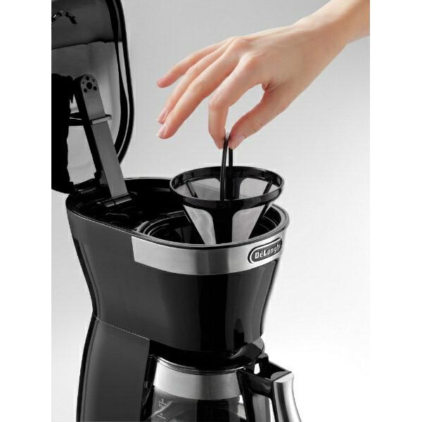 DeLonghi ドリップコーヒーメーカー ICM12011J-BK Amazon | DeLonghi(デロンギ) De'Longhiドリップコーヒー