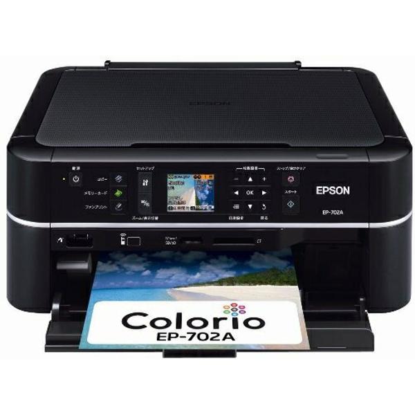 楽天市場】エプソン販売 EPSON Colorio インクジェット複合機 EP-702A