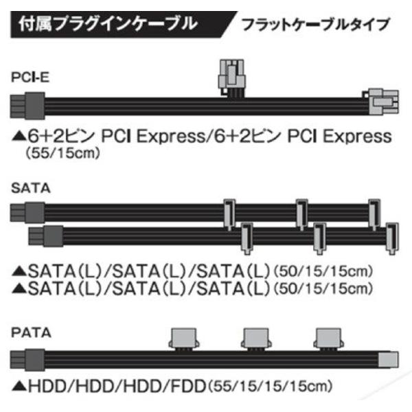 楽天市場】シー・エフ・デー販売 玄人志向 80PLUS BRONZE取得 ATX電源 450W プラグインタイプ KRPW-BK450W/85+ |  価格比較 - 商品価格ナビ