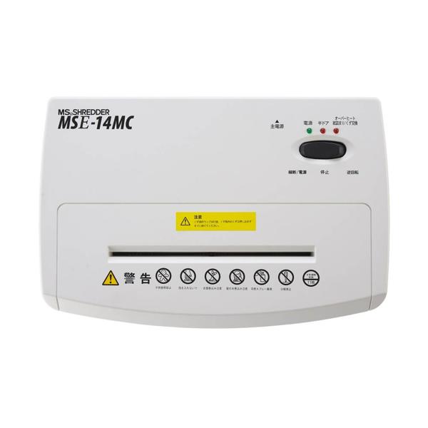 楽天市場】明光商会 明光商会 MSシュレッダー MSE-14MC | 価格比較