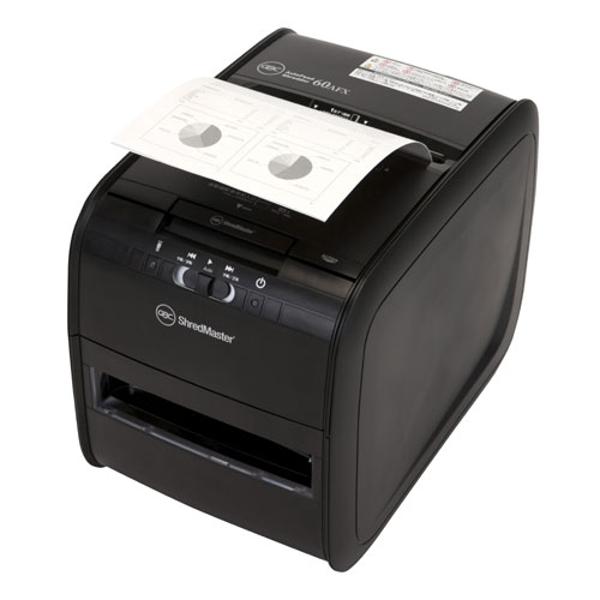 GBC シュレッダー オートフィードシュレッダ クロスカット 60枚細断 GSH60AFX A4 オートフィードクロスカットシュレッダー（60L/最大300枚セット