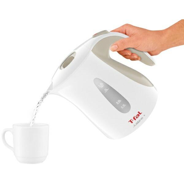 楽天市場】T-FAL 電気ケトル ジャスティン プラス490 サーブル 1.2L