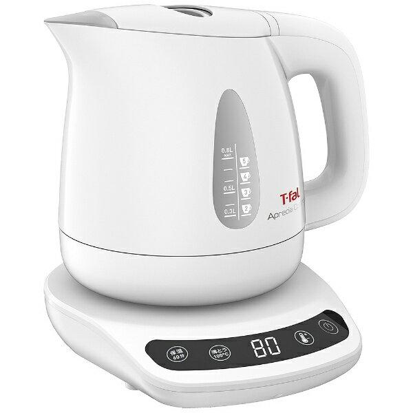 楽天市場】T-FAL 電気ケトル アプレシア コントロール ホワイト 0.8L KO7201JP | 価格比較 - 商品価格ナビ