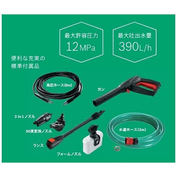 楽天市場】BOSCH 高圧洗浄機 UA 125 | 価格比較 - 商品価格ナビ