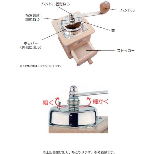 ザッセンハウスの【コーヒーミル ラパス】 楽天市場】ザッセンハウス｜ZASSENHAUS ZAS040128 コーヒーミル LA PAZ