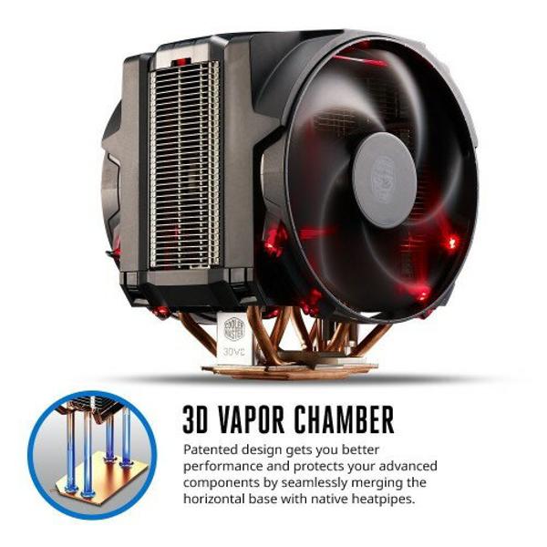楽天市場】CoolerMaster MAZ-T8PN-418PR-R1 MasterAir Maker 8 空冷CPU 