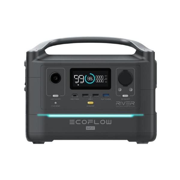 DELTA - ECOFLOW ポータブル電源 RIVER MAX EFDELTA（イーエフデルタ）のECOFLOW RIVER Maxポータブル電源を