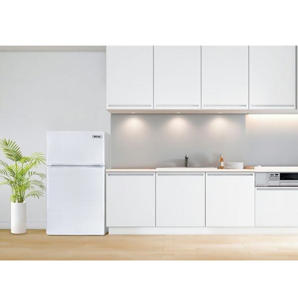 楽天市場】bestek 冷凍冷蔵庫 直冷式 2ドア 右開き btmf211 | 価格比較