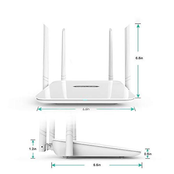 楽天市場】WAVLINK 1200Mbps WiFi ルーター ホワイト WL-WN530HG4-JP
