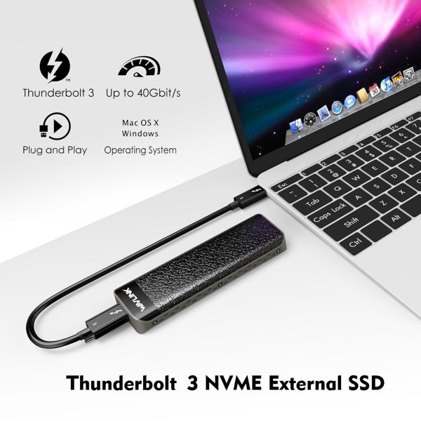 楽天市場】WAVLINK Thunderbolt 3 Nvme External SSD WL-UTE02-A 