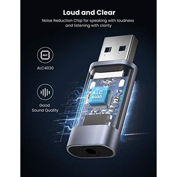 楽天市場】UGREEN USB オーディオ 変換アダプタ 80864 | 価格比較