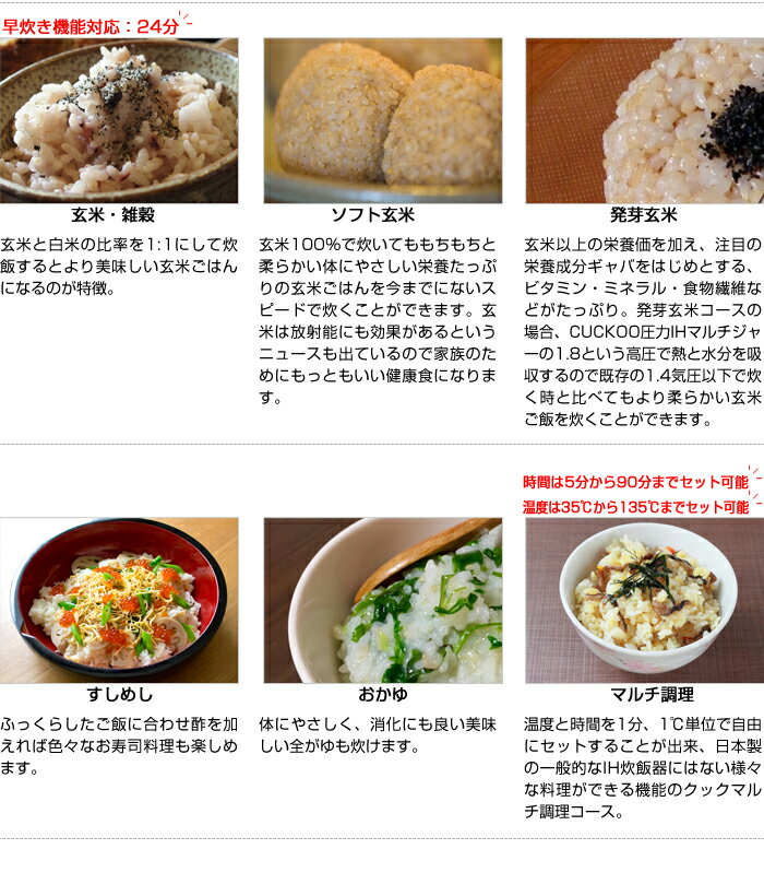 楽天市場】CUCKOO IH高圧力発芽玄米炊飯器 CRP-HJ0657F | 価格比較