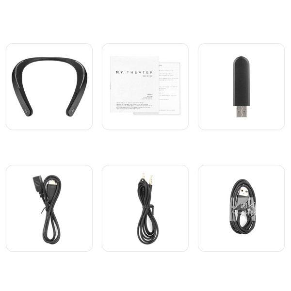 楽天市場】EM-Tech ネックスピーカー EM-W100U(WH) | 価格比較 - 商品