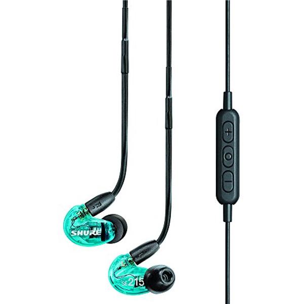 ワイヤレス SHURE SE215SPE-B-BT1A イヤホン Bluetooth 青緑色 LxDMX-m28927872873 ダイナミッ