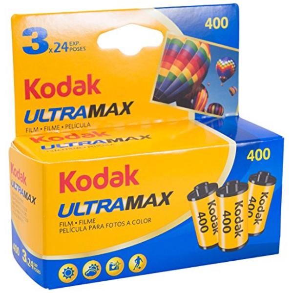 楽天市場】Kodak カメラ用フィルム ULTRA MAX 400 135-24枚撮り 3本