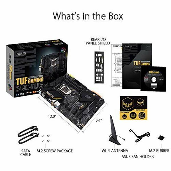 楽天市場】ASUS マザーボード TUF GAMING Z490-PLUS (WI-FI) | 価格