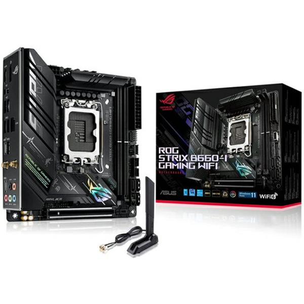 楽天市場】ASUS Mini-ITXマザーボード ROG STRIX B660-I GAMING WIFI  