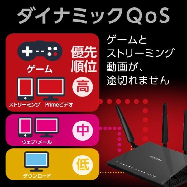PC周辺機器 NETGEAR R7800-100JPS Amazon.com: Netgear (R7800-100NAS) Nighthawk X4S AC2600 4x4