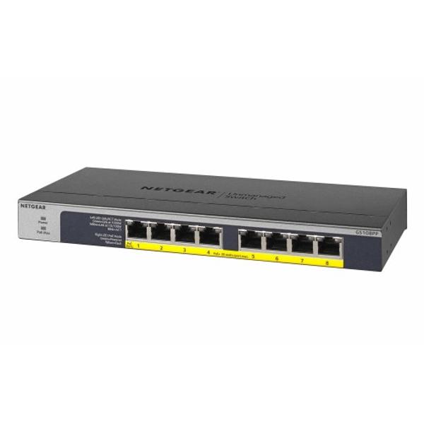 全ポート通信確認済 NETGEAR GS116PP PoE+対応 ギガビットハブ 楽天市場】NETGEAR イッチングハブ ギガ PoE＋x8ポート GS108PP-100AJS
