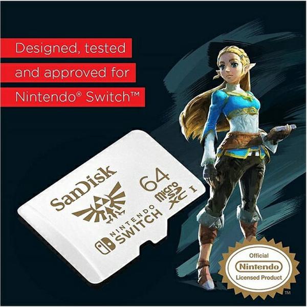 楽天市場】Sandisk ニンテンドースイッチ 64GB microSDXCメモリー 