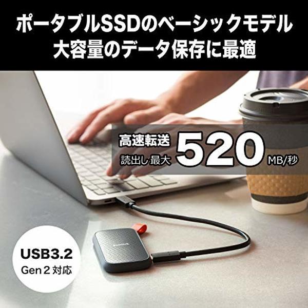 売って買う SSD SanDisk 外付け USB3.2Gen2 2TB PC周辺機器