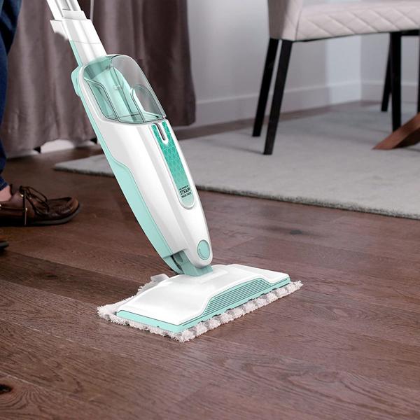 新品　Shark スチームモップ Shark（シャーク） STEAM & SCRUB 回転スチームモップ｜S8201JWH