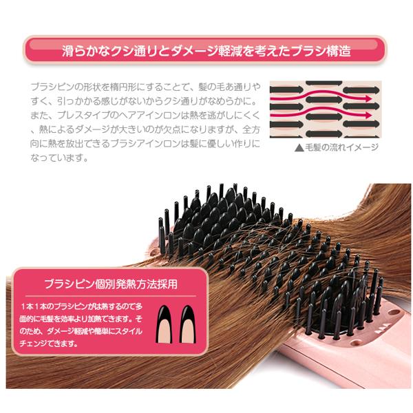 楽天市場】BESTOPE ストレートブラシアイロン | 価格比較 - 商品価格ナビ