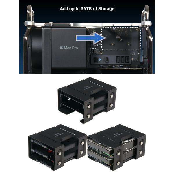 楽天市場】SONNET Mac Pro 2019 Fusion Flex J3i 3-Drive Mounting