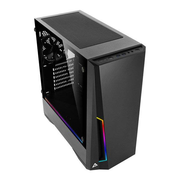 Antec ARGB搭載、強化ガラス仕様のMicro ATX対応コンパクトPCAntec